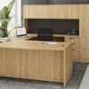 Classic Series U shaped desk with hutch/storage cabinet/lateral file